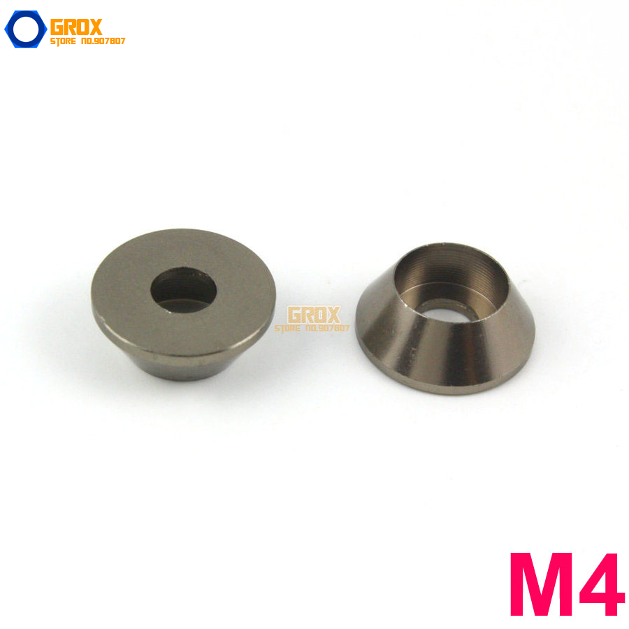 30  M4 ƼŸ ׷ ˷̴ Ź Ȧ  Ʈ Ź/30 Pieces M4 Titanium Gray Aluminum Washer Socket Head Cap Screw Washer